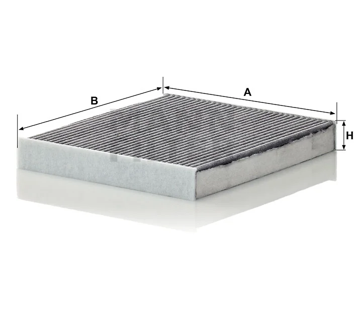 Mann-Filter - CUK 29 010 - Innenraumfilterelement (Aktivkohle)
