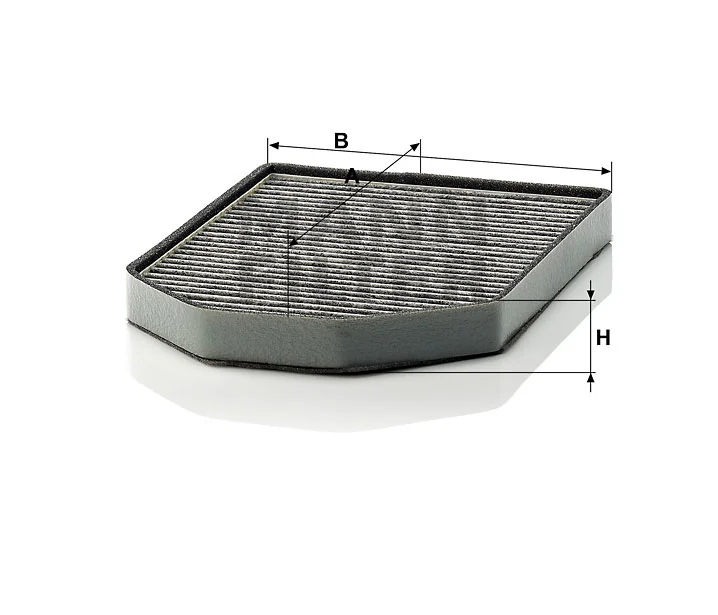 Mann-Filter - CUK 2949-2 - Innenraumfilterelement (Aktivkohle)