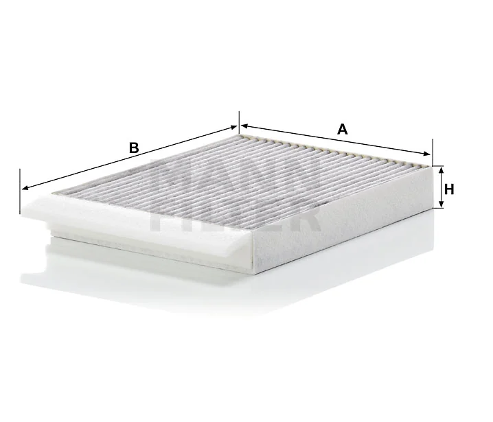 Mann-Filter - CUK 30 012 - Innenraumfilterelement (Aktivkohle)