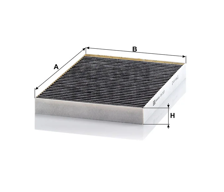 Mann-Filter - CUK 3137 - Innenraumfilterelement (Aktivkohle)