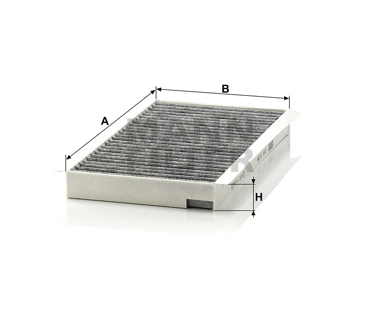 Mann-Filter - CUK 3139 - Innenraumfilterelement (Aktivkohle)