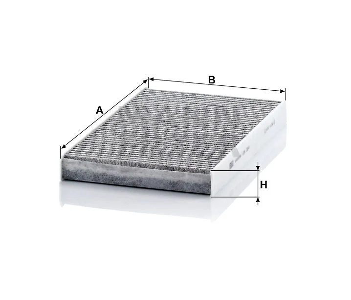 Mann-Filter - CUK 3241 - Innenraumfilterelement (Aktivkohle)