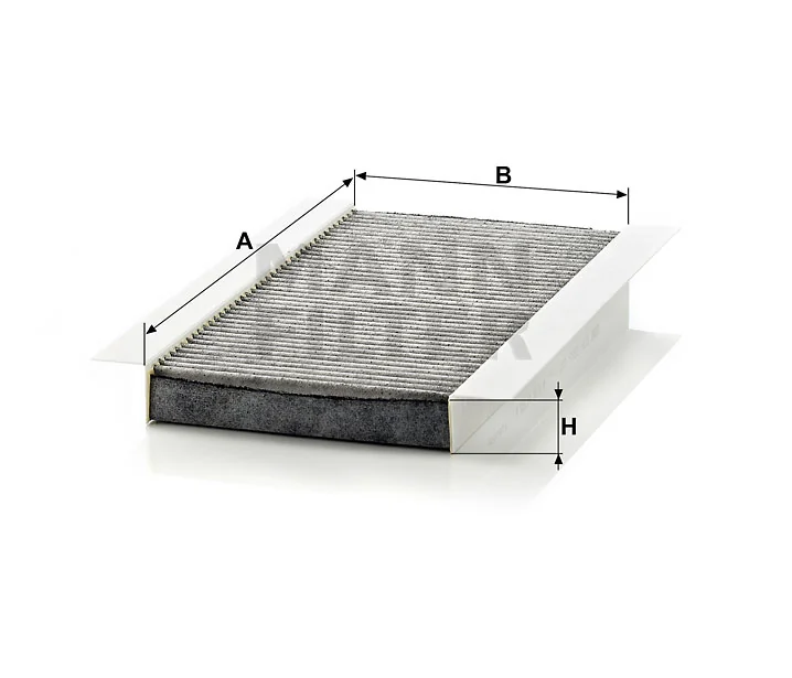 Mann-Filter - CUK 3337 - Innenraumfilterelement (Aktivkohle)