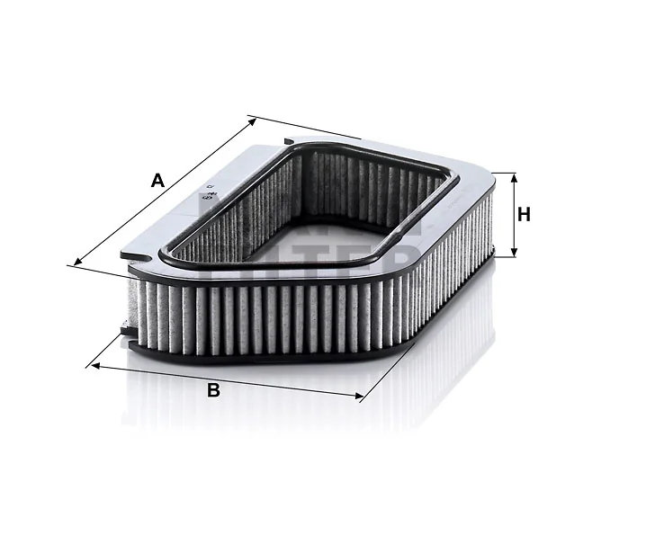 Mann-Filter - CUK 4136 - Innenraumfilterelement (Aktivkohle)