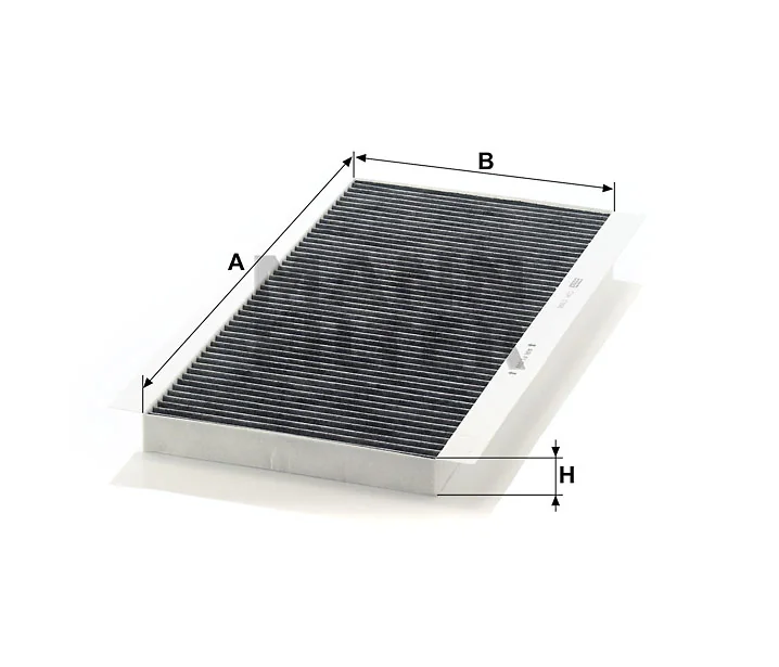 Mann-Filter - CUK 5366 - Innenraumfilterelement (Aktivkohle)