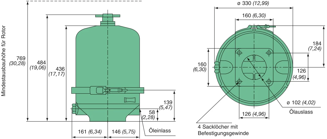 Mann-Filter - FM 600-22 - Zentrifuge (Ölreiniger)