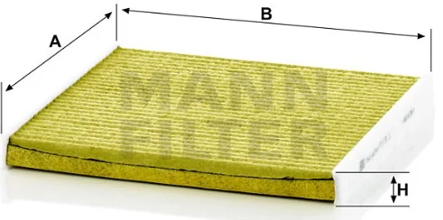 Mann-Filter - FP 2131 - Innenraumfilterelement (FreciousPlus)