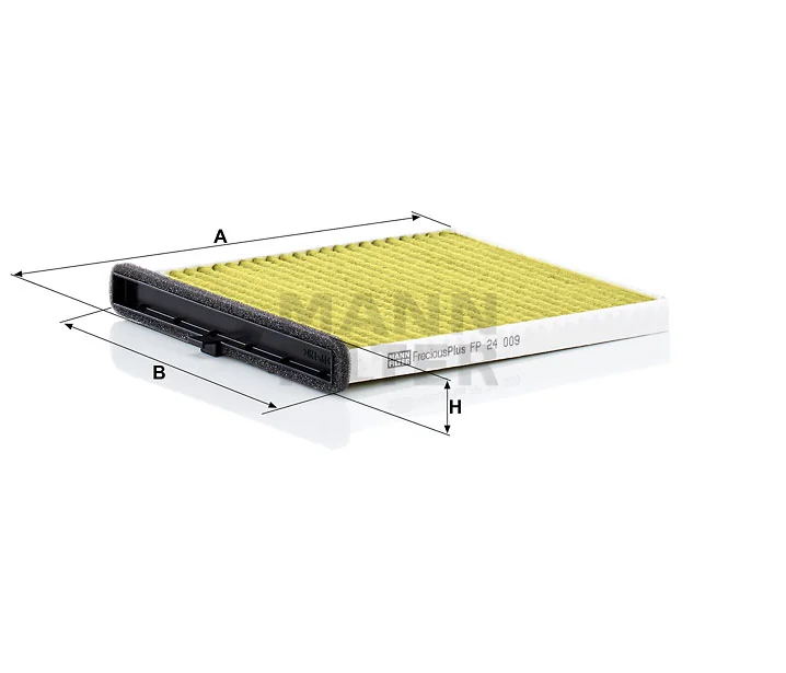 Mann-Filter - FP 24 009 - Innenraumfilterelement (FreciousPlus)
