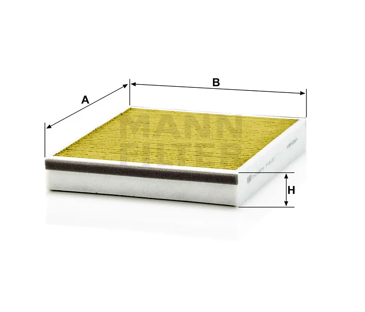 Mann-Filter - FP 25 007 - Innenraumfilterelement (FreciousPlus)