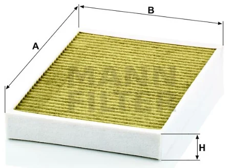 Mann-Filter - FP 2733 - Innenraumfilterelement (FreciousPlus)