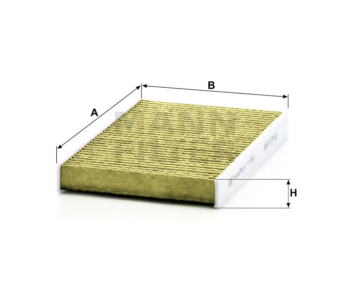 Mann-Filter - FP 2940 - Innenraumfilterelement (FreciousPlus)
