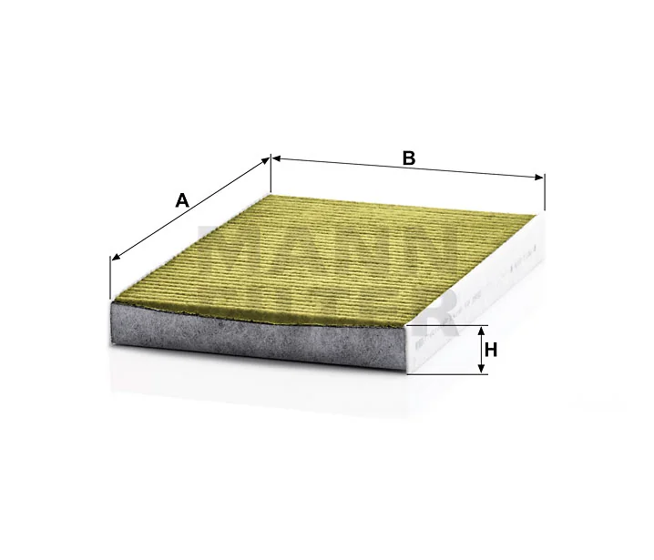 Mann-Filter - FP 2952 - Innenraumfilterelement (FreciousPlus)