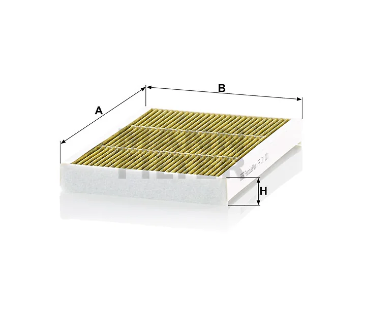 Mann-Filter - FP 31 001 - Innenraumfilterelement (FreciousPlus)