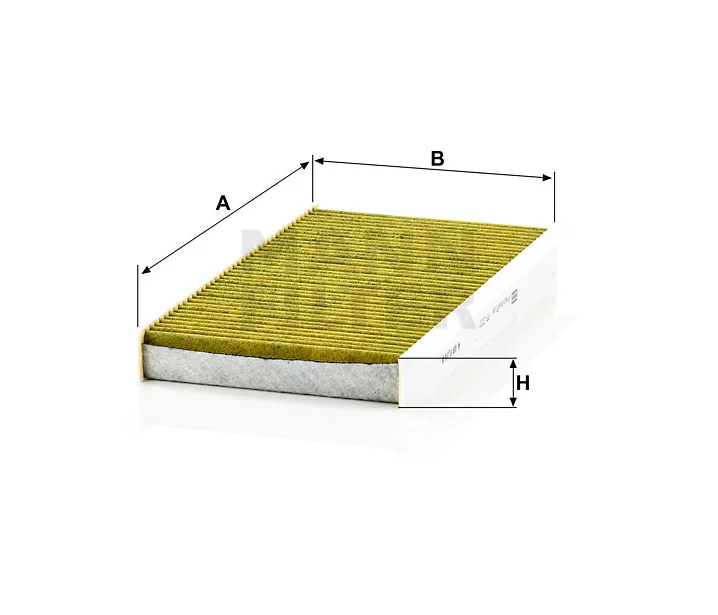 Mann-Filter - FP 3337 - Innenraumfilterelement (FreciousPlus)