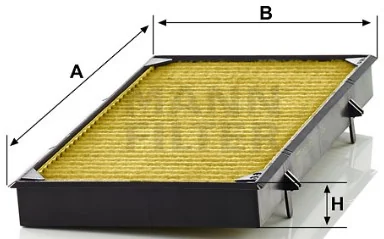 Mann-Filter - FP 3454 - Innenraumfilterelement (FreciousPlus)
