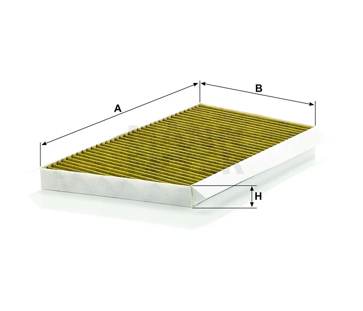 Mann-Filter - FP 3461 - Innenraumfilterelement (FreciousPlus)