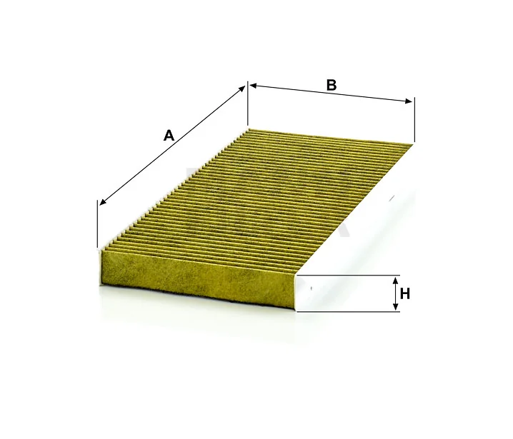 Mann-Filter - FP 3567 - Innenraumfilterelement (FreciousPlus)