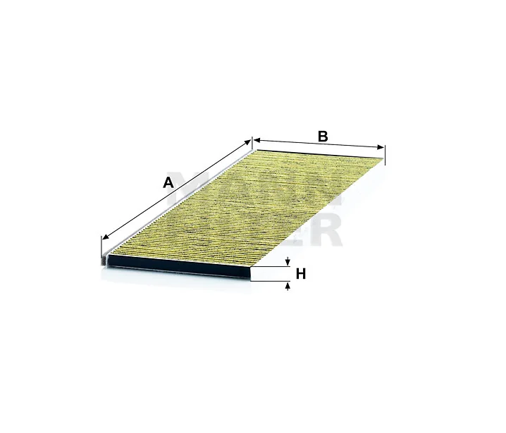 Mann-Filter - FP 4627 - Innenraumfilterelement (FreciousPlus)