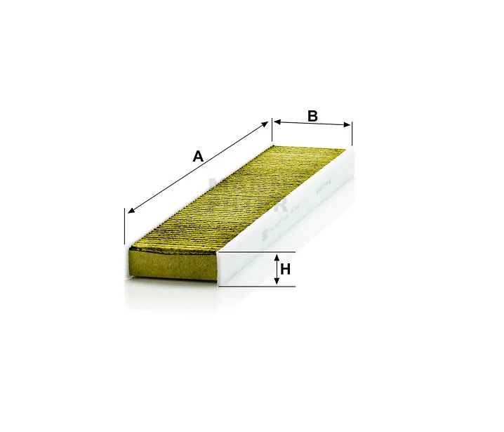 Mann-Filter - FP 5141 - Innenraumfilterelement (FreciousPlus)