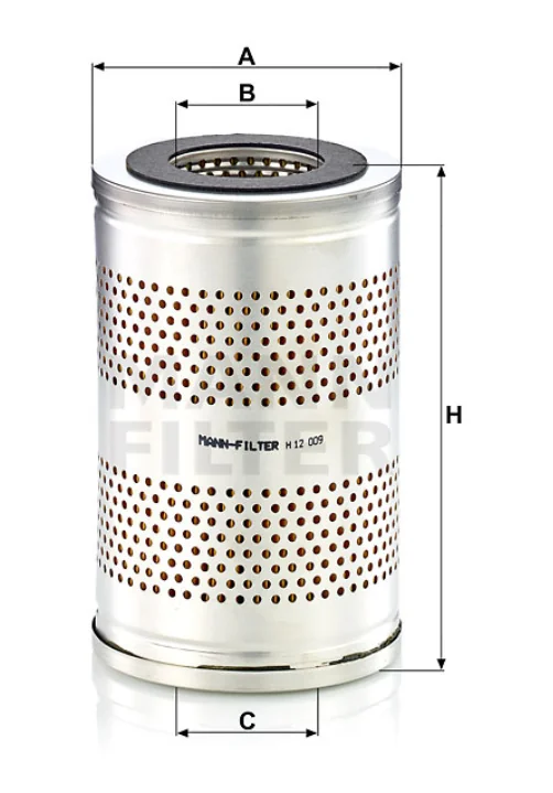 Mann-Filter - H 12 009 x - Flüssigkeitsfilterelement
