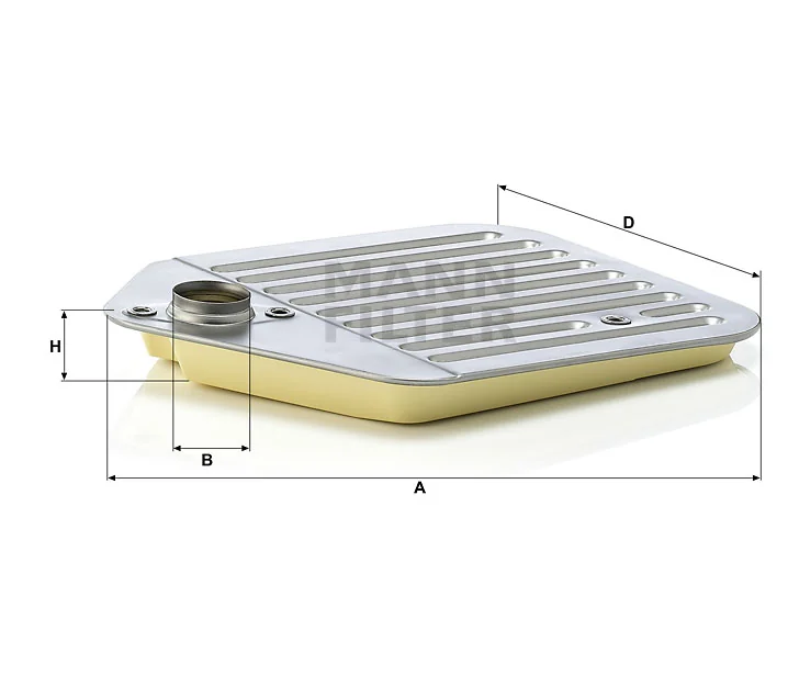 Mann-Filter - H 2425 x KIT - Flüssigkeitsfilterelement