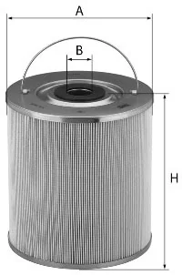 Mann-Filter - H 26 644/20 - Flüssigkeitsfilterelement