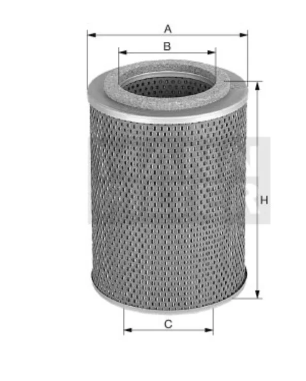 Mann-Filter - H 28 545/2 - Ölfilterelement
