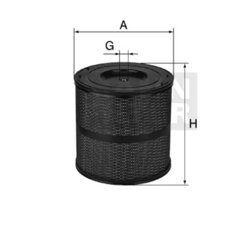 Mann-Filter - H 34 1380/40 KIT - Flüssigkeitsfilterelement
