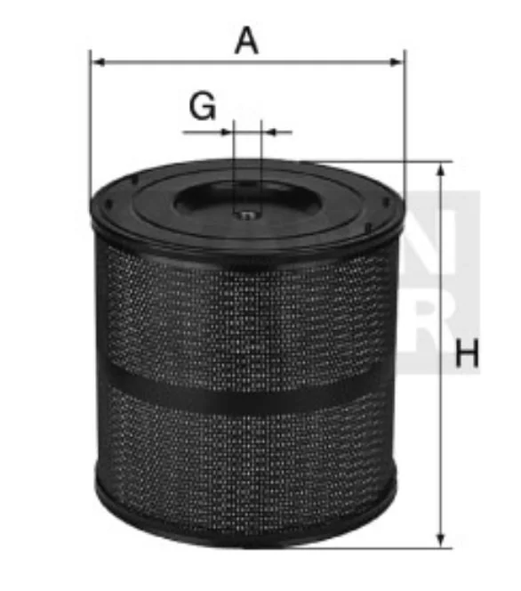Mann-Filter - H 34 1480/14 KIT - Ölfilterelement (Servicekit)