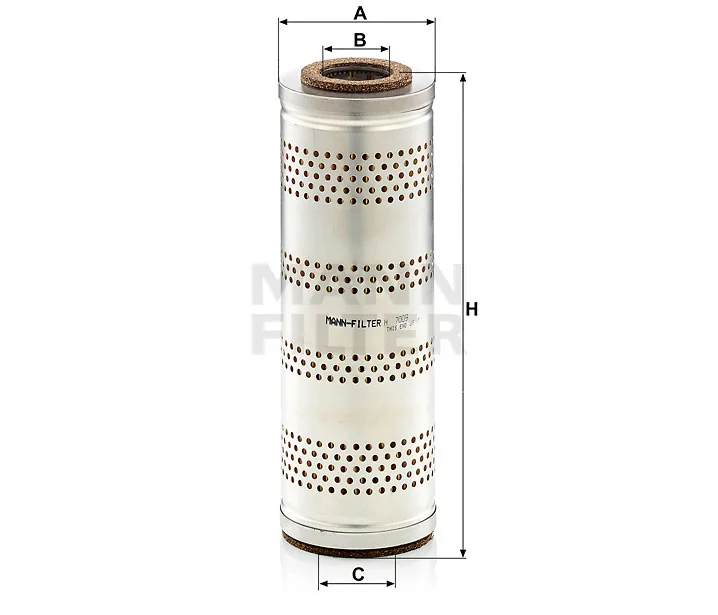 Mann-Filter - H 7009 - Hydraulikfilterelement