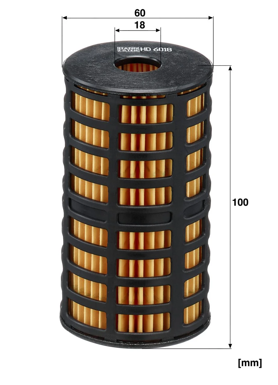 Mann-Filter - HD 6018 - Hydraulikfilterelement