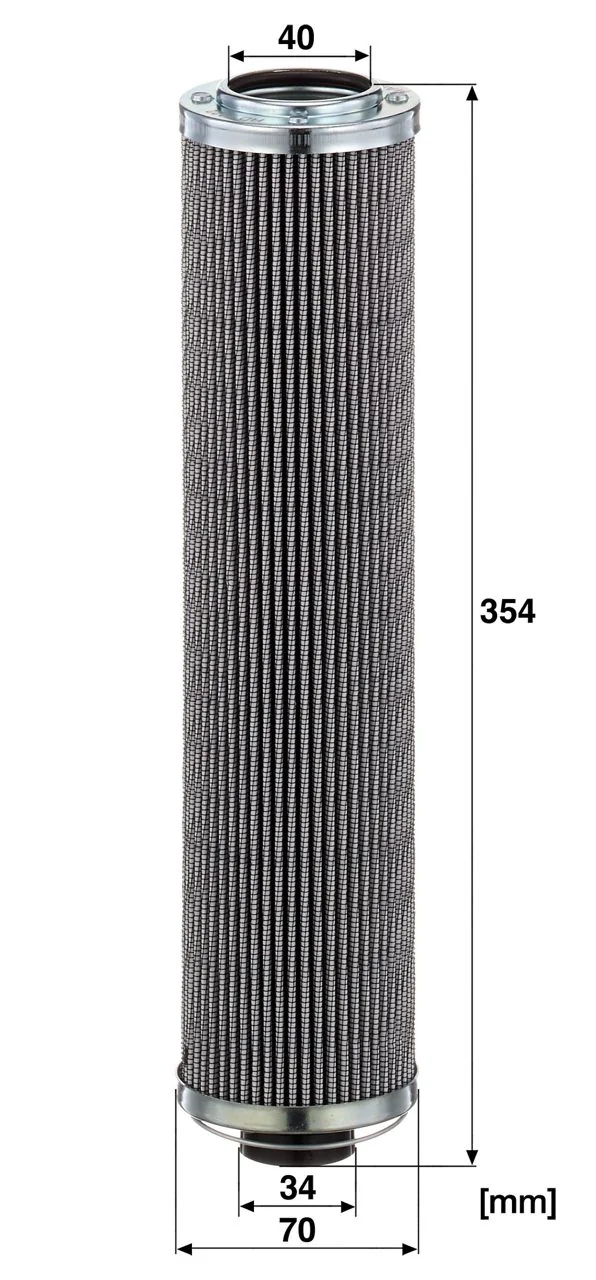 Mann-Filter - HD 7022 x - Hydraulikfilterelement