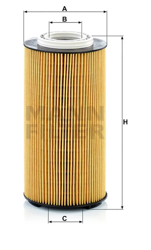 Mann-Filter - HU 12 009 z - Ölfilterelement (metallfrei)