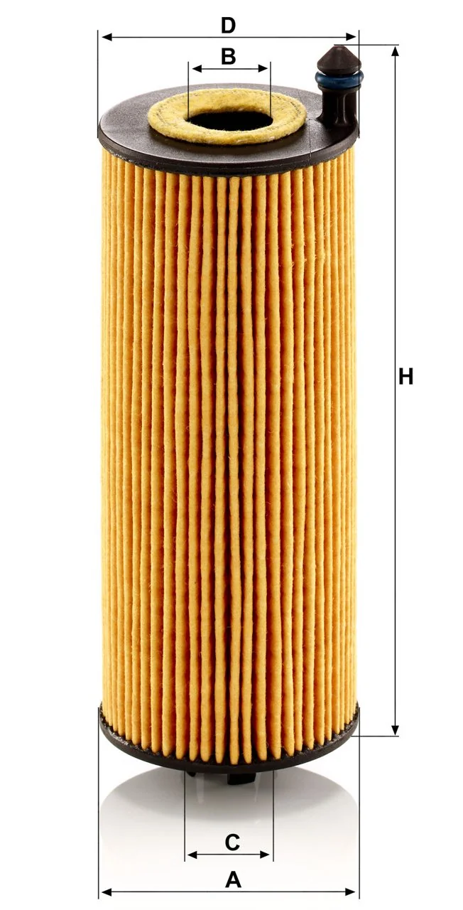 Mann-Filter - HU 6032 z - Ölfilterelement (metallfrei)