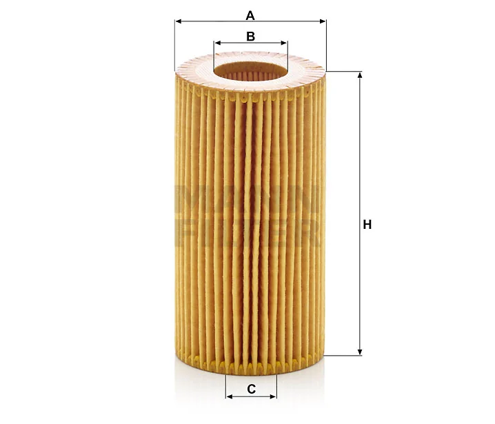 Mann-Filter - HU 7012 z - Flüssigkeitsfilterelement