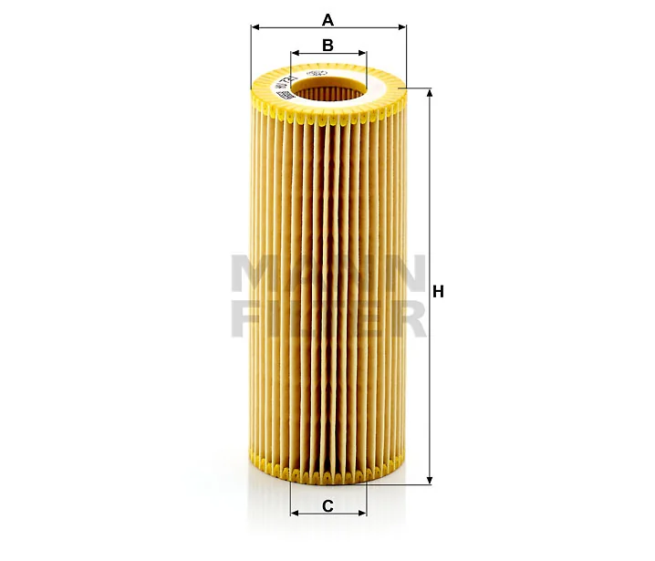 Mann-Filter - HU 721 x KIT - Ölfilterelement (metallfrei)