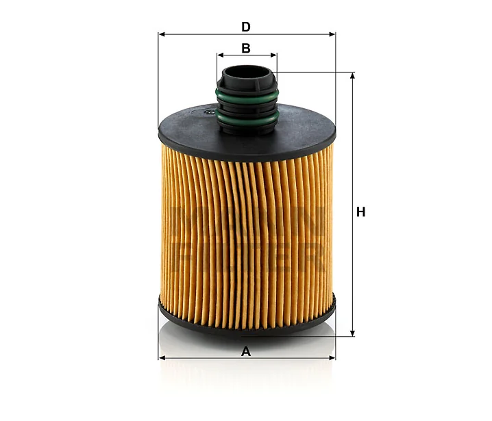 Mann-Filter - HU 8006 z - Ölfilterelement (metallfrei)