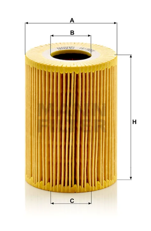 Mann-Filter - HU 9001 x - Flüssigkeitsfilterelement (metallfrei)