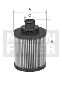 Mann-Filter - HU 9009 z - Ölfilterelement (metallfrei)
