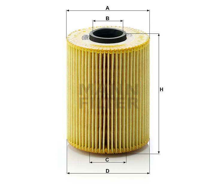 Mann-Filter - HU 926/4 x - Flüssigkeitsfilterelement (metallfrei)