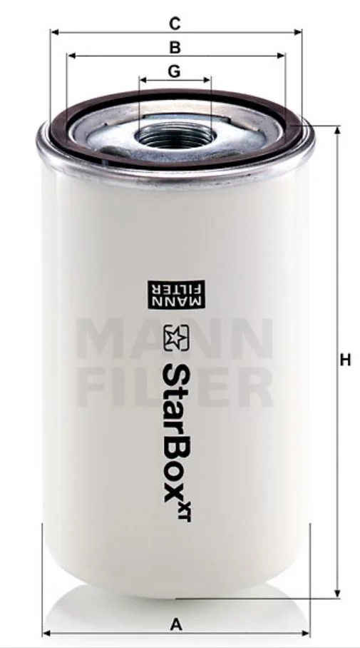 Mann-Filter - LB 719/50 - Luftentölbox
