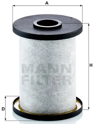 Mann-Filter - LC 10 005 x - Ölabscheiderelement (ProVent 400)