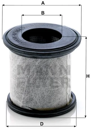 Mann-Filter - LC 7002 - Ölabscheiderelement
