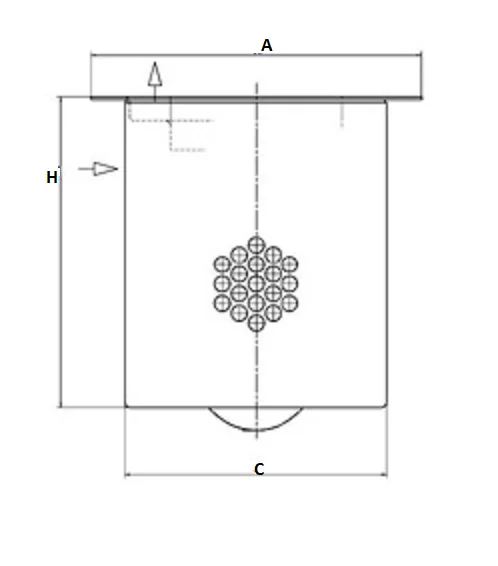 Mann-Filter - LE 135 002 x - Luftentölelement