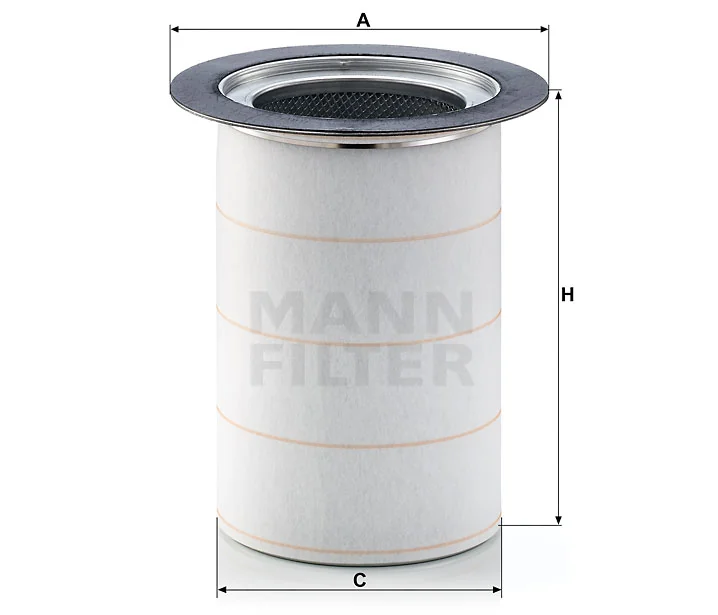 Mann-Filter - LE 38 022 - Luftentölelement (inkl. Dichtung)