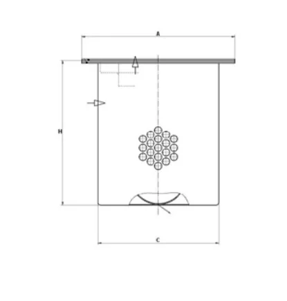Mann-Filter - LE 47 001 x - Luftentölelement (inkl. Dichtung)