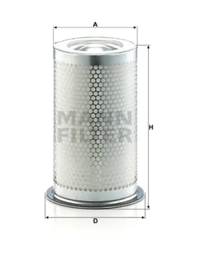 Mann-Filter - LE 7004 x - Luftentölelement (inkl. Dichtung)