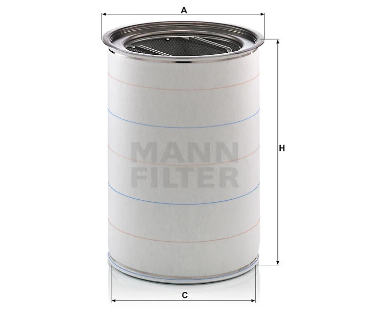 Mann-Filter - LE 76 010 x - Luftentölelement
