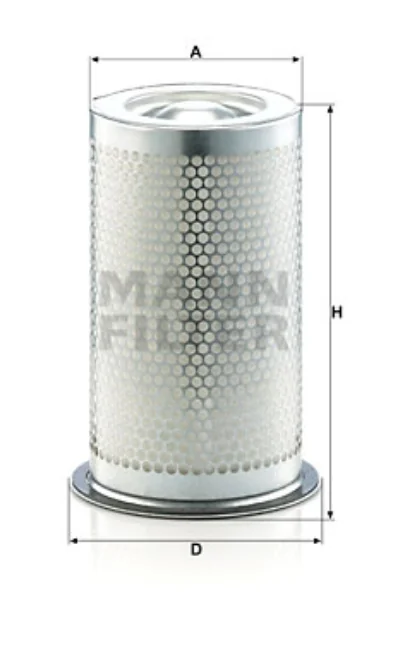 Mann-Filter - LE 8003 x - Luftentölelement (inkl. Dichtung)