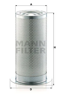 Mann-Filter - LE 95 001 x - Luftentölelement (inkl. Dichtung)